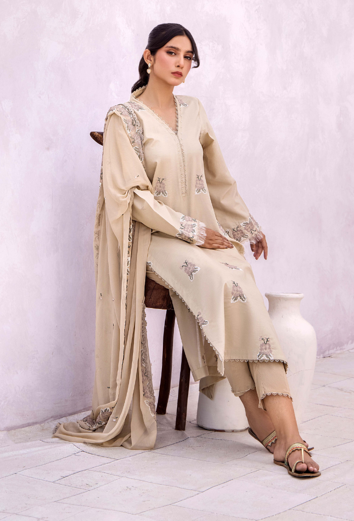 Hamdam Lilly Emb Lawn`25 D#10