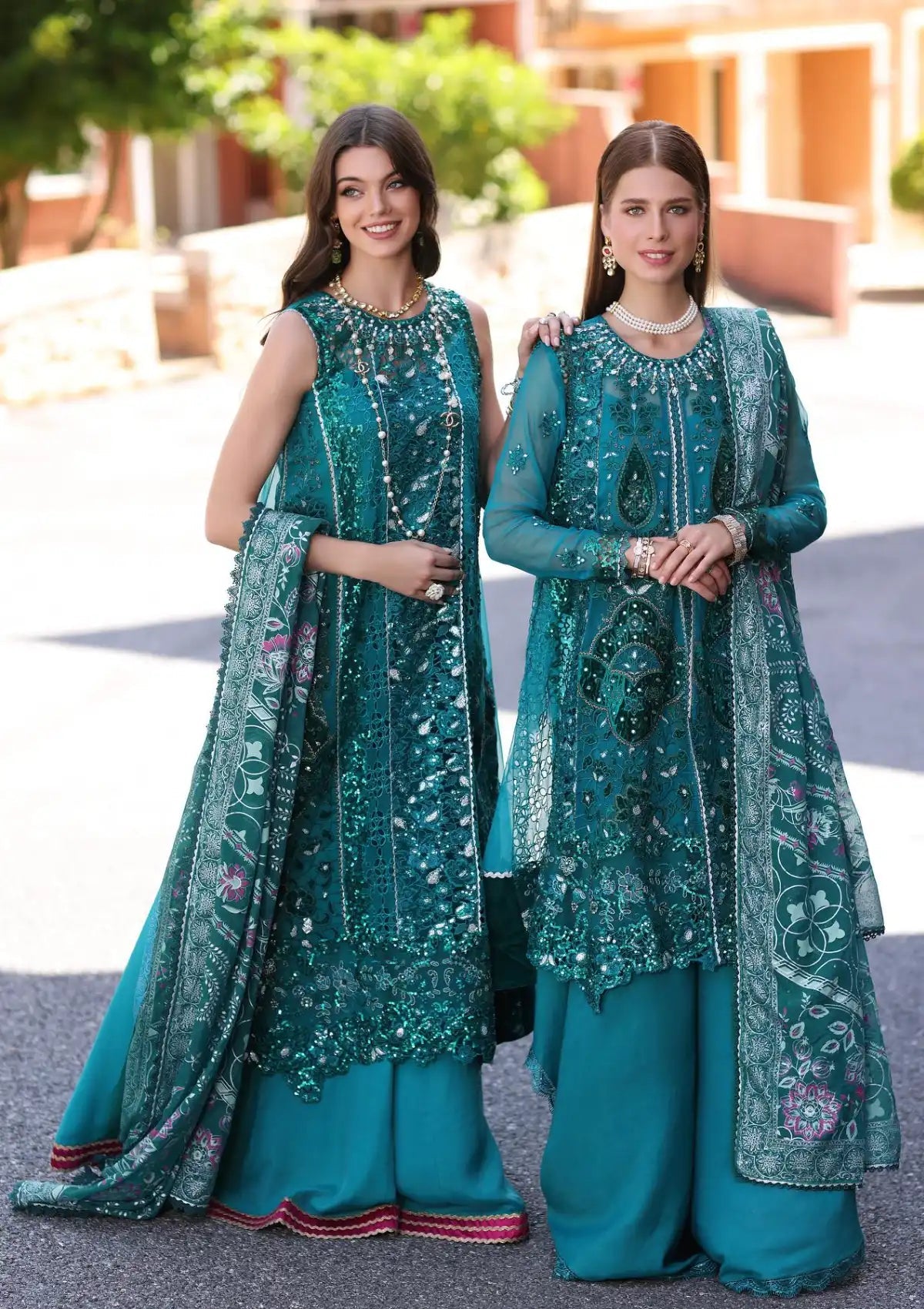 Noor By Saadia Asad Leserkari Chiffon`23 D#08 Zarish
