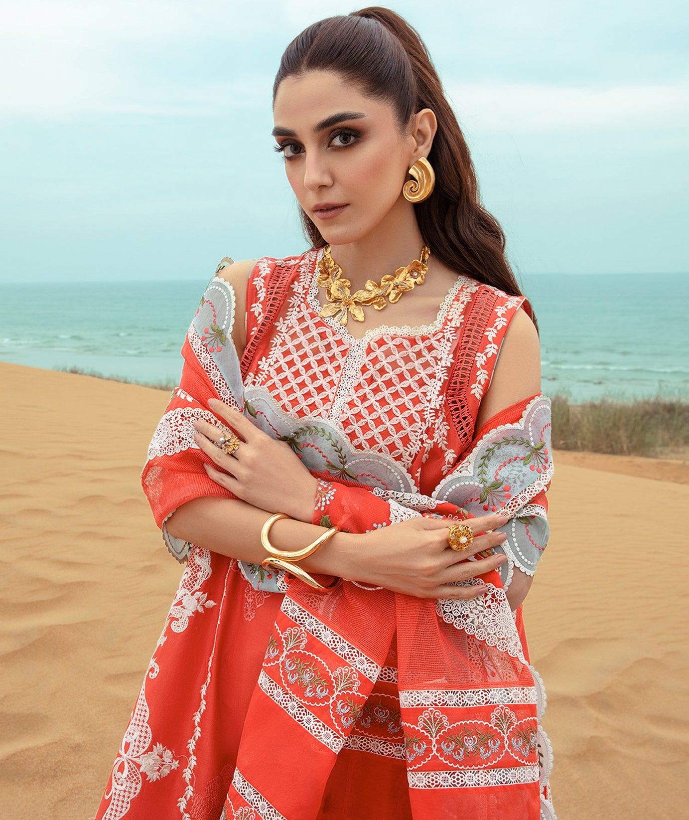 Saira Shakira By Crimson Lawn'24 D#5B