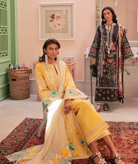 Mahgul Sabzwari Luxury Lawn`22 MLC#06