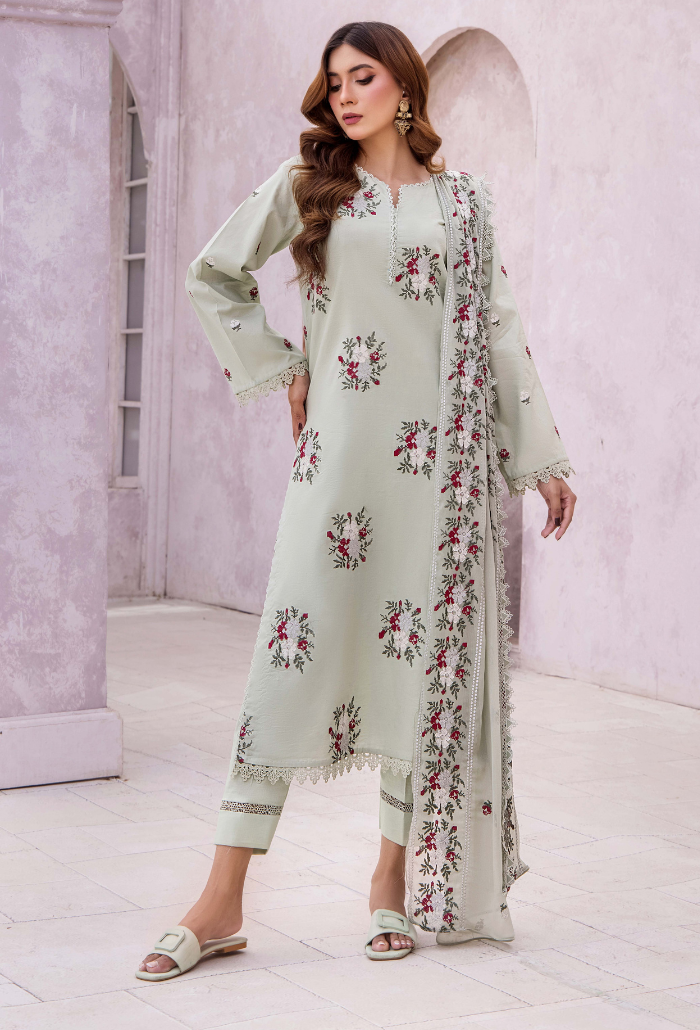 Hamdam Lilly Emb Lawn`25 D#02