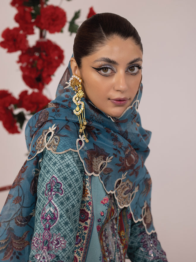 Faiza Faisal Rangeeli Lawn'24 (Rampa )