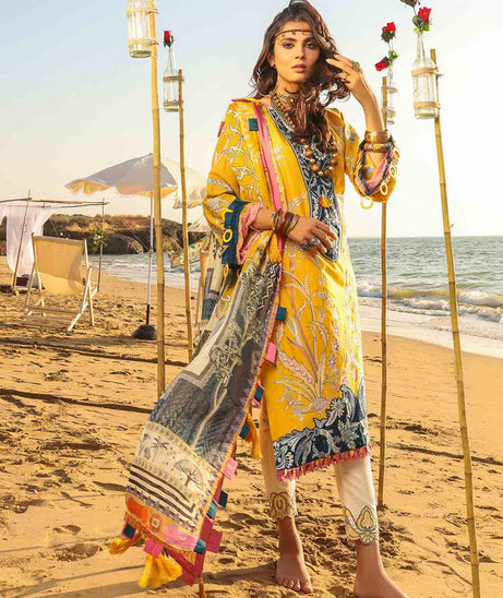 Alif Luxury Lawn`21 D#4