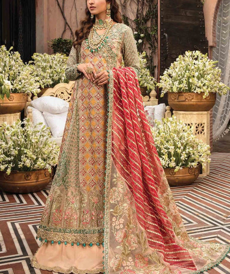 CRIMSON | Wedding Unstitched Collection '22 D# ROSE - 6B