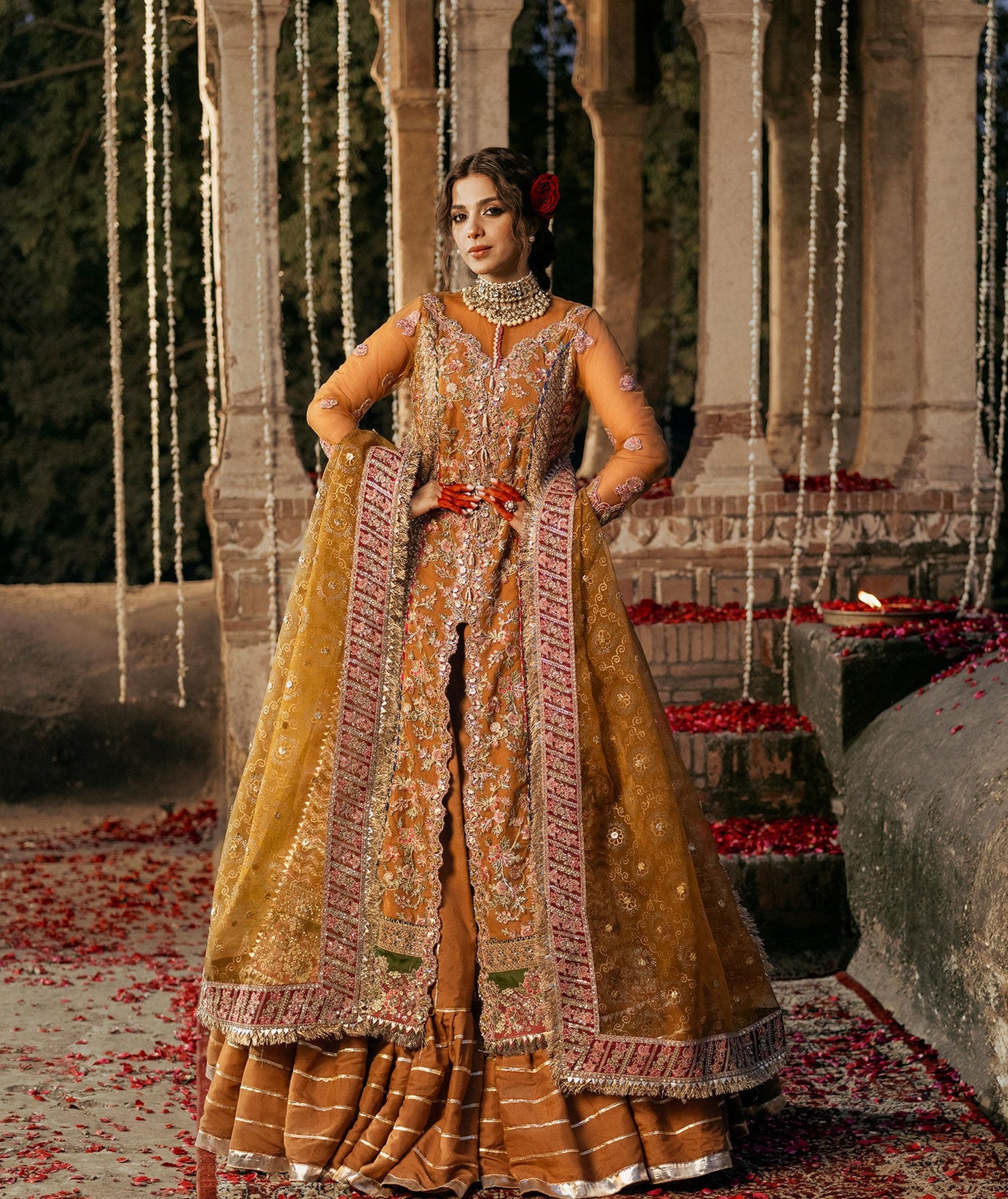 Maryam Hussain Gulaab Festive`24 (SANDLI)