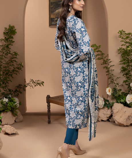 Hamdam Zara Khaddar W/Shawl'24 D#7