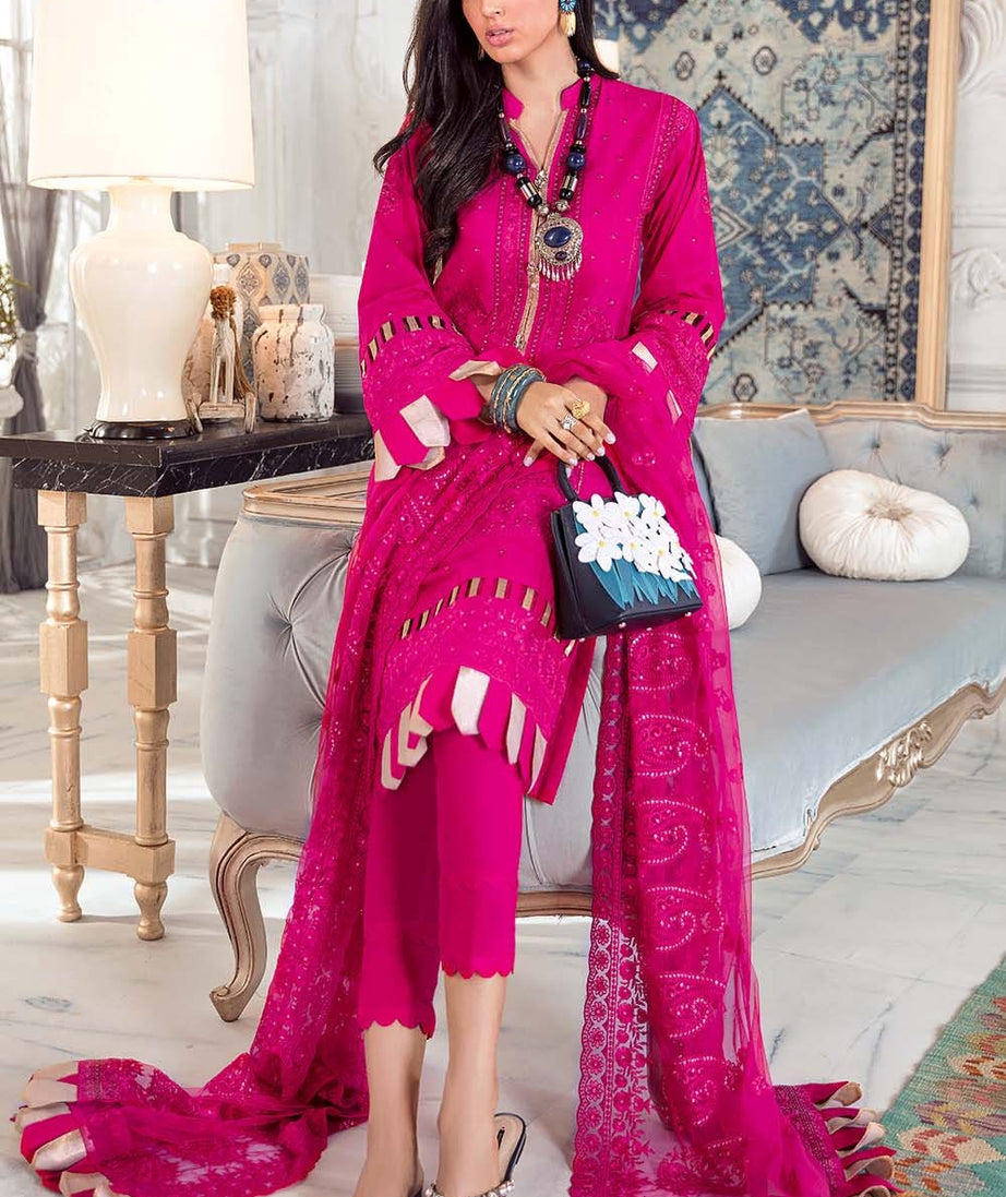 Gul Ahmed Premium Collection'21 PM#399