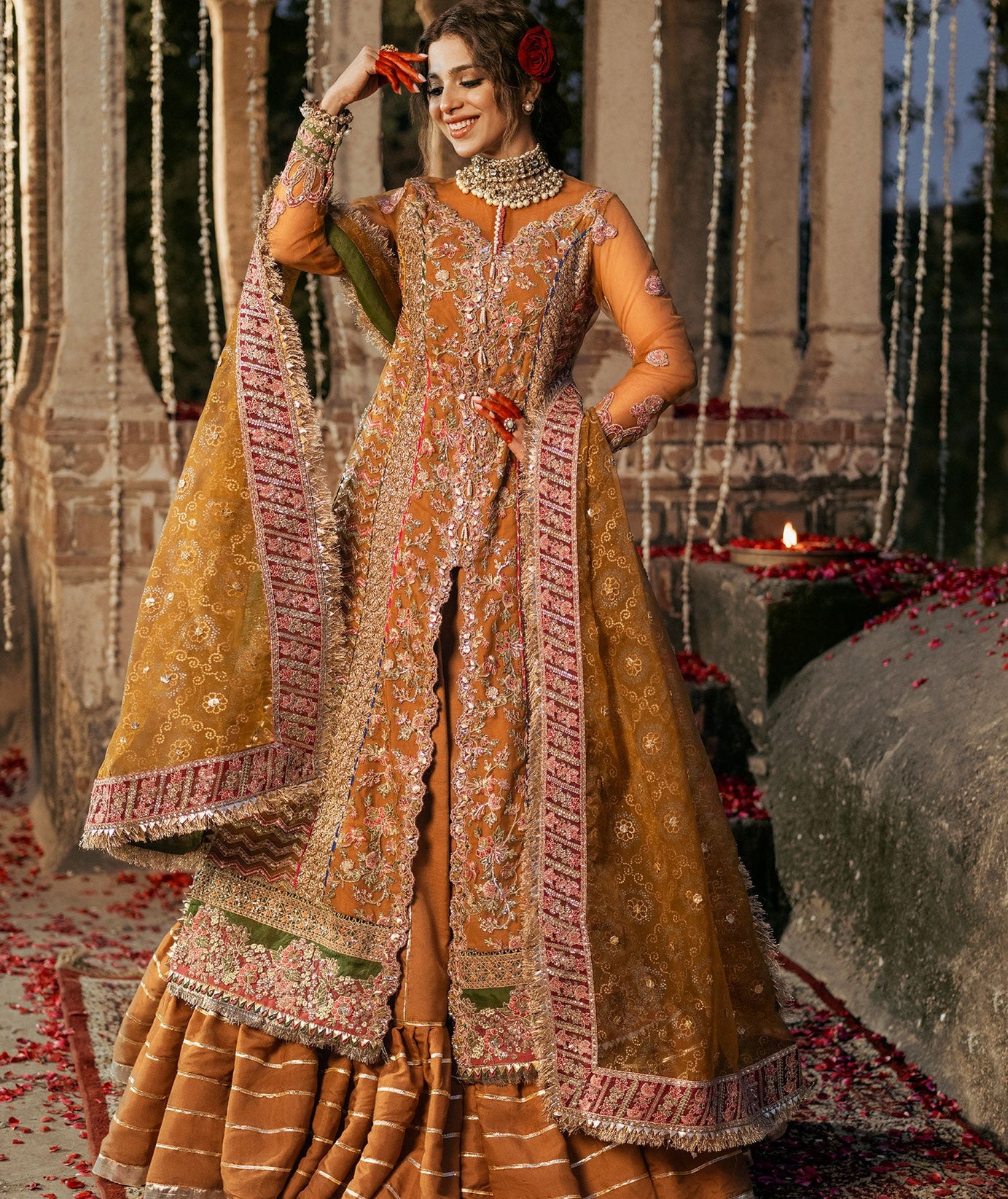 Maryam Hussain Gulaab Festive`24 (SANDLI)