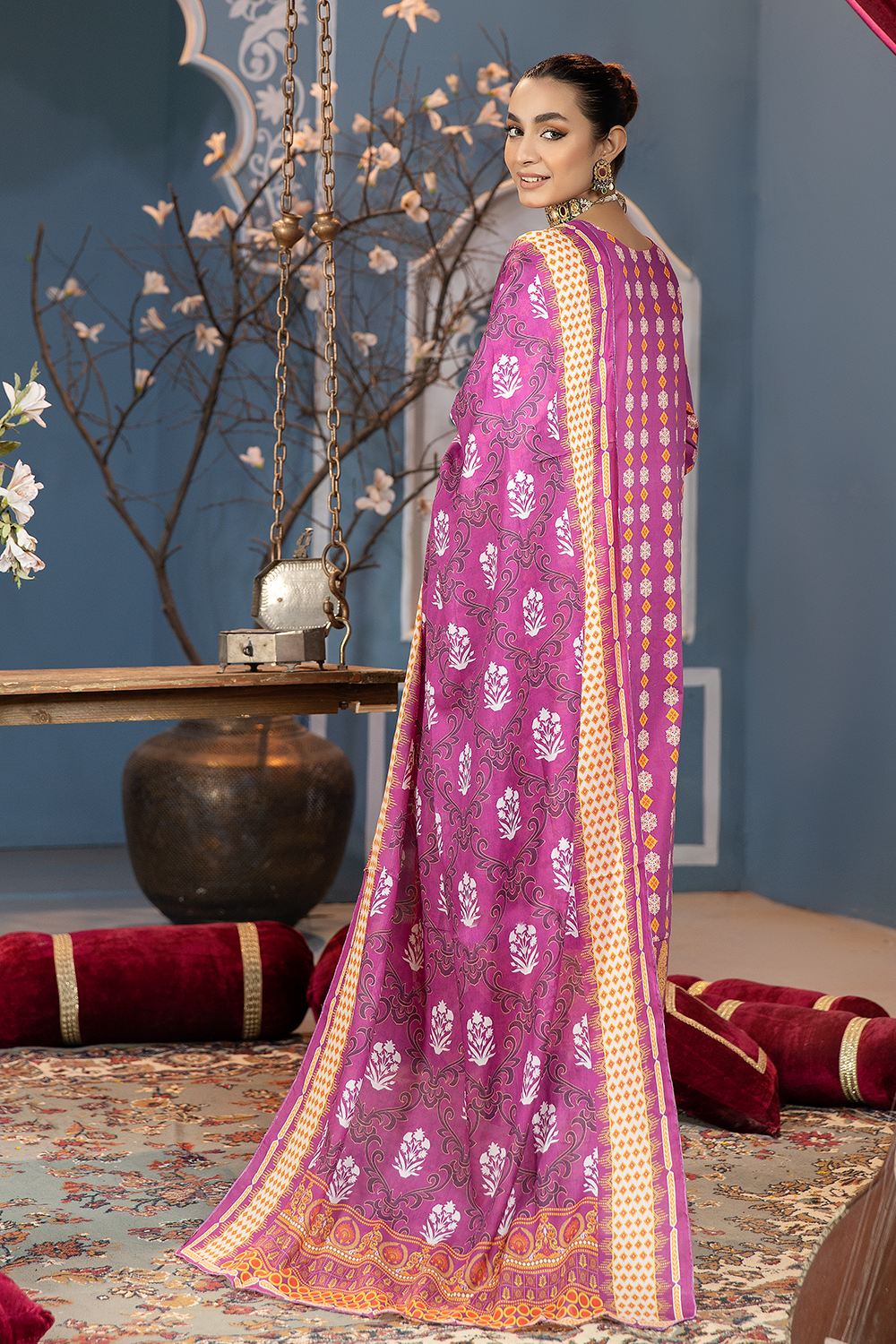 Safwa S Print Lawn`23 SSP#20