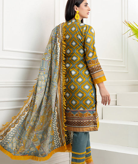 Al Zohaib Monsoon Lawn'22 D#7059 Grey