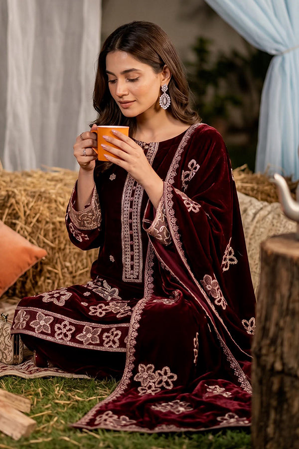 Shaista Luxury Velvet'26 D#165