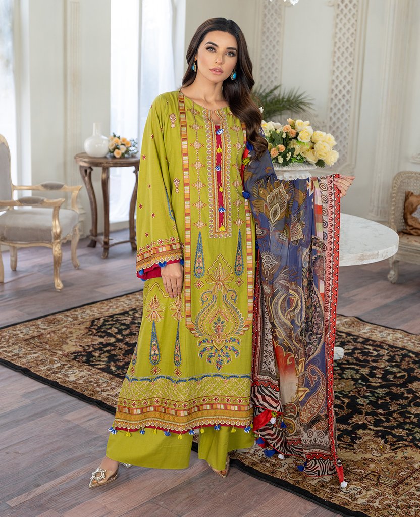 Freesia Luxury Lawn`21 D#02