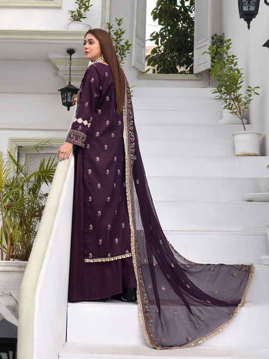 Feroza Fizza Luxury Lawn'24 D#02