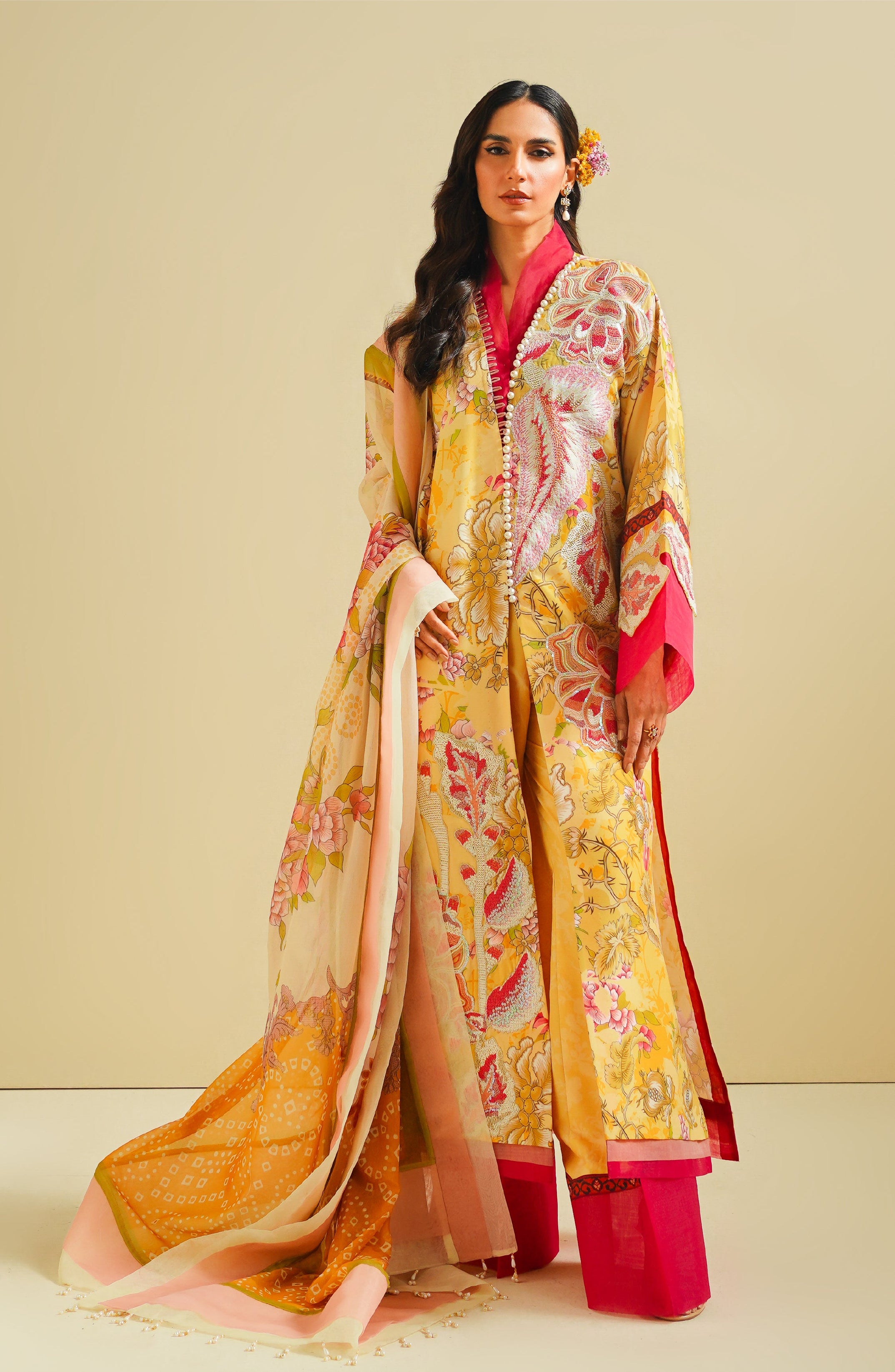 Maryum & Maria Eid Lawn'24 D#592