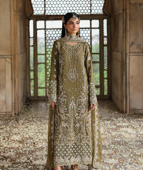 Eman Adeel Romansiyyah Luxury Formal`25 OLIVEA