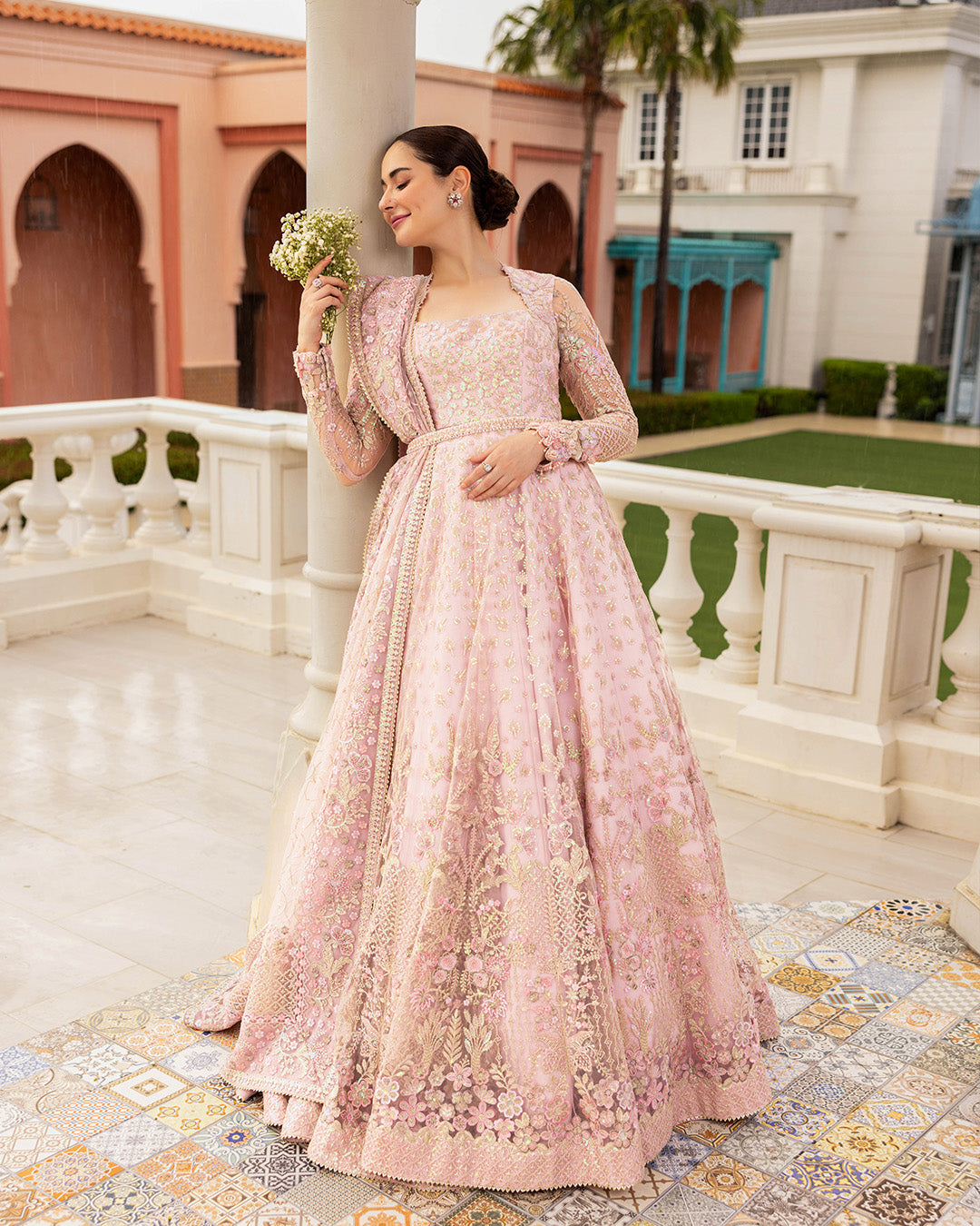 Faiza Saqlain Neorah Wedding Festive'24 RUZOVA