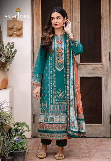 Asim Jofa D/Print Lawn'24 AJBU#19