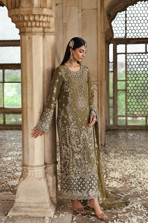 Eman Adeel Romansiyyah Luxury Formal`25 OLIVEA
