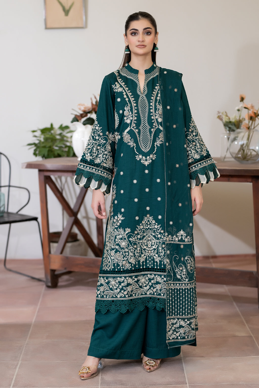 Johra Sameeha Emb Silk`25 JW#292
