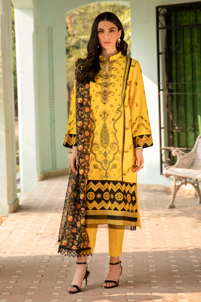 Noor-e-Nazar Premium Lawn`22 Felicity