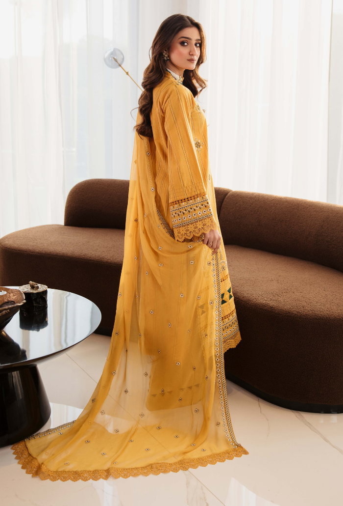 Humdum Vouge Emb Lawn'24 D#02