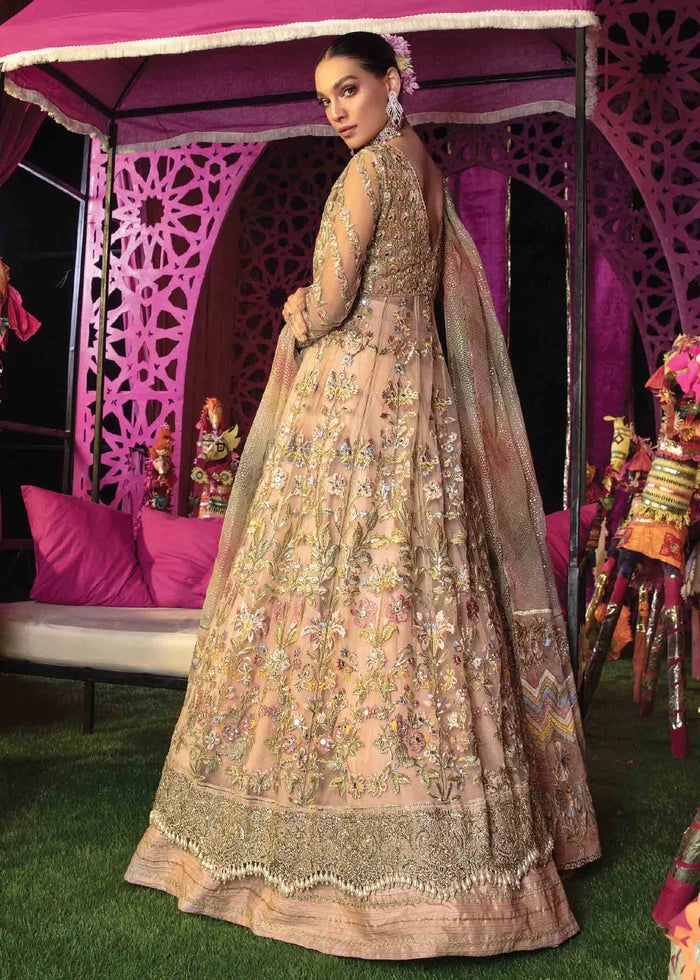 CRIMSON | Wedding Unstitched Collection '22 D# BLUSH - 1A