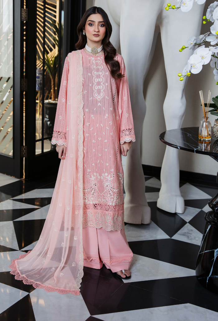 Humdum Vouge Emb Lawn'24 D#04