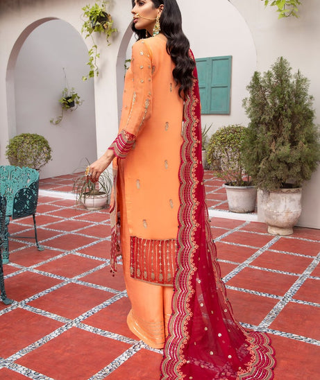 Azal Jaan-E-Adaa L/Chiffon`21 Amber