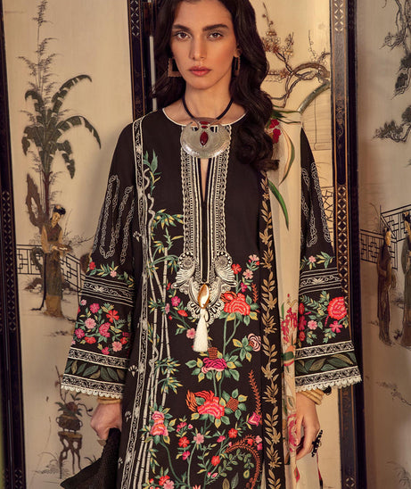 Mahgul Sabzwari Luxury Lawn`22 MLC#05