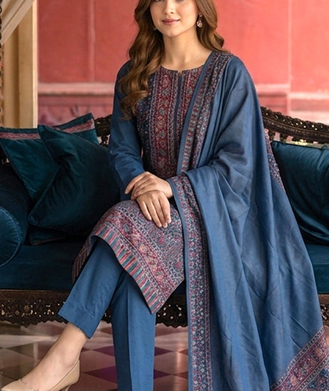 Shaista Kani Wool Jacquard'26 D#9