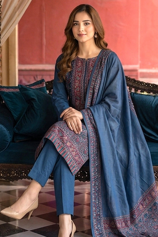 Shaista Kani Wool Jacquard'26 D#9
