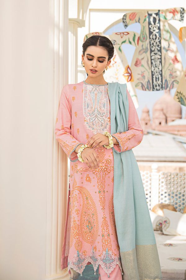 Cross Stitch Khaddar Collection`20 D#05