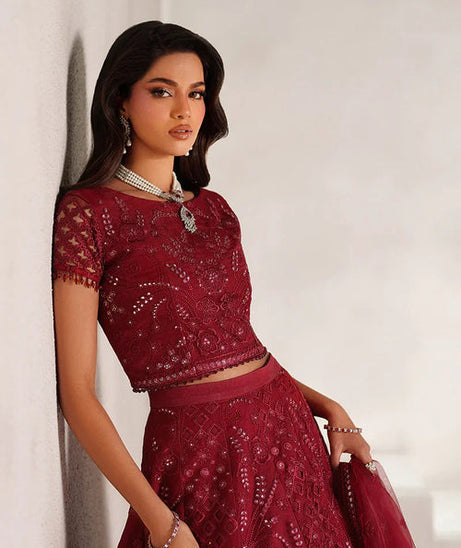 Zarif Muse Emb Organza`26 D#01 SHEEN