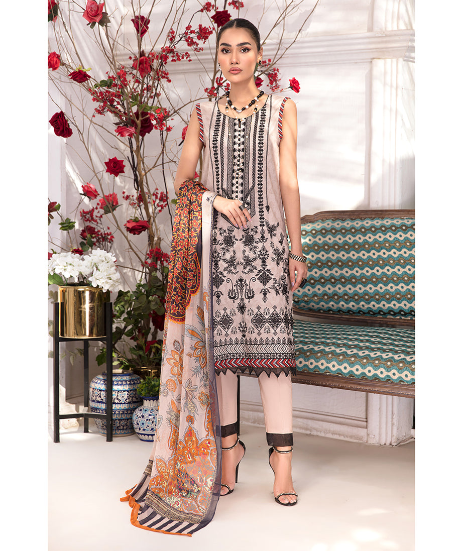 Banafsheh Luxury Lawn`22 D#03