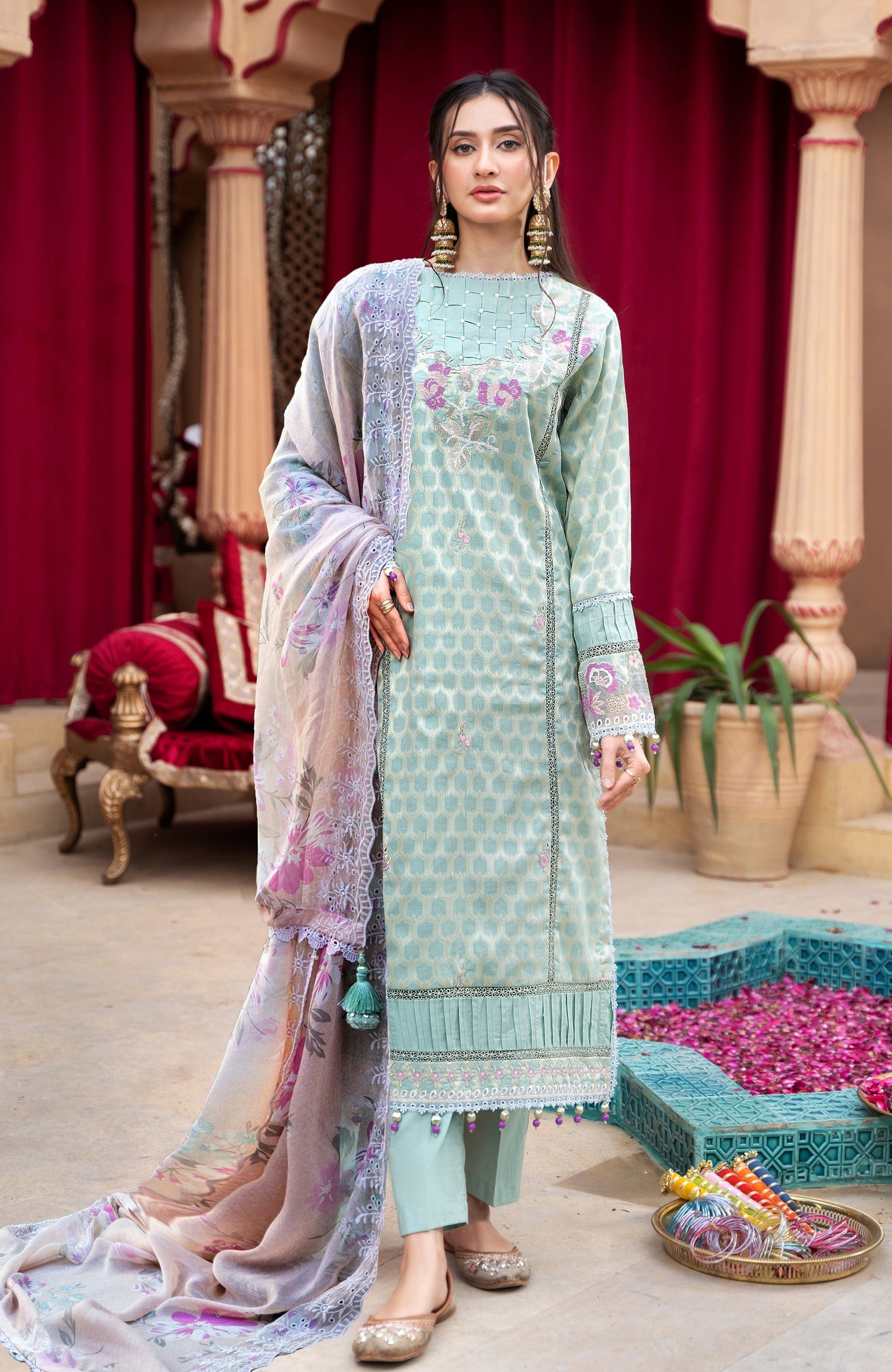 Al Zohaib S/Shine Eid Lawn`24 D#5