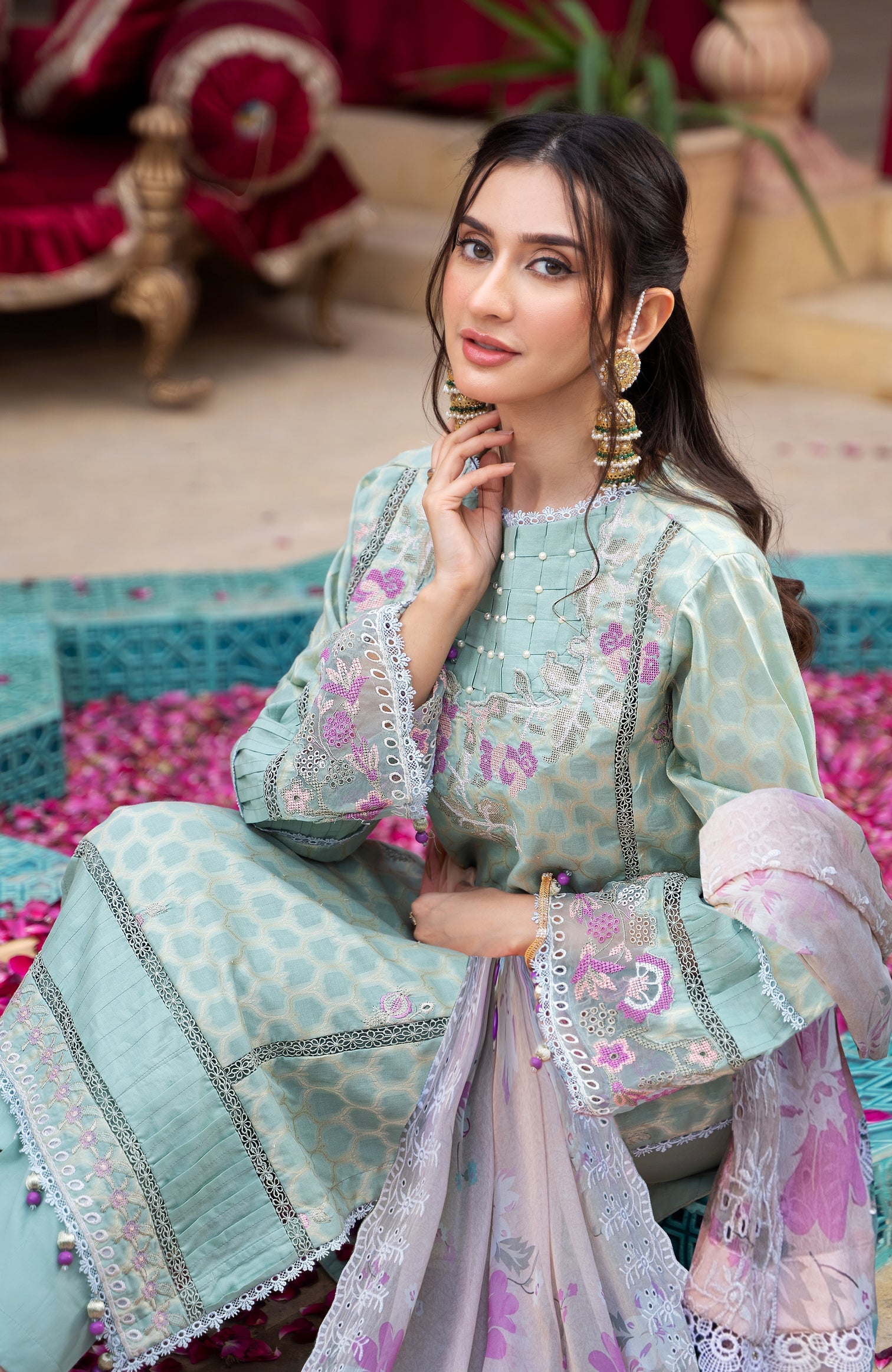 Al Zohaib S/Shine Eid Lawn`24 D#5