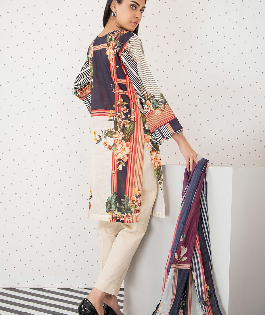 Orchid Print lawn`21 D#4