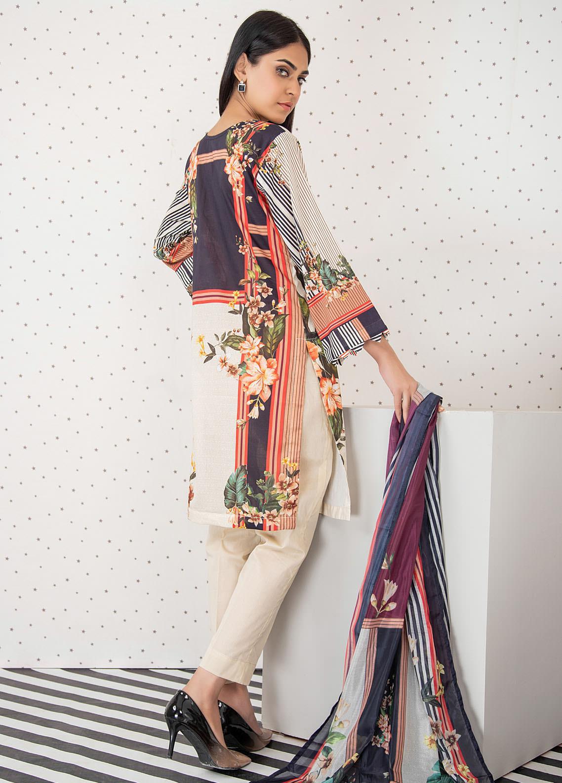 Orchid Print lawn`21 D#4