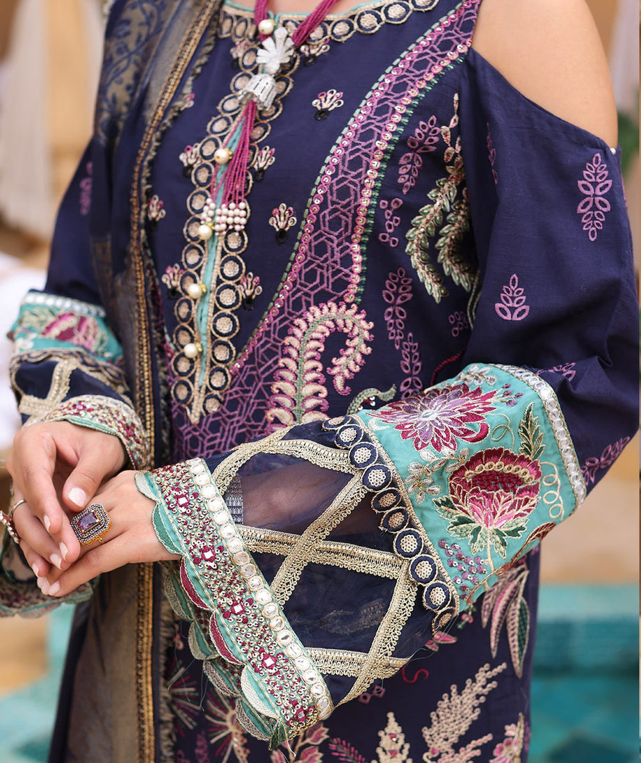 Elaf Luxury Winter Collection'22 ELW#10 B (Dusk)