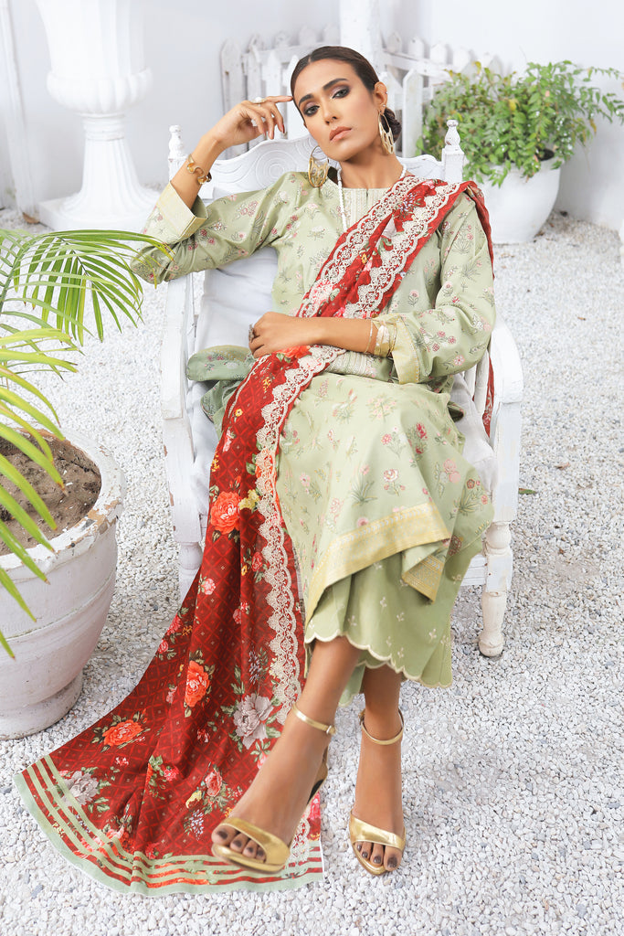 Lakhany Digital Print Lawn`22 EC#2233