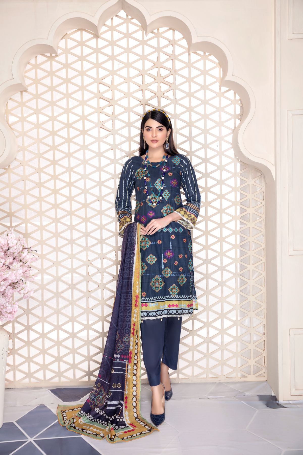 Sitara Rungburry Slub Lawn`23 D#115