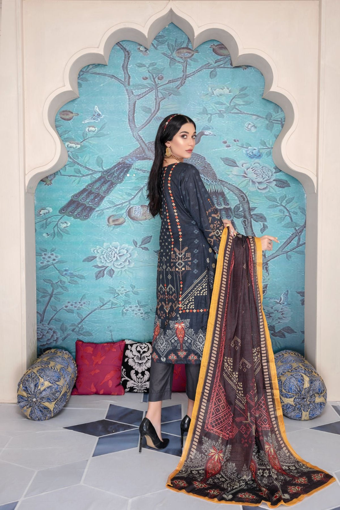 Sitara Rungburry Slub Lawn`23 D#117