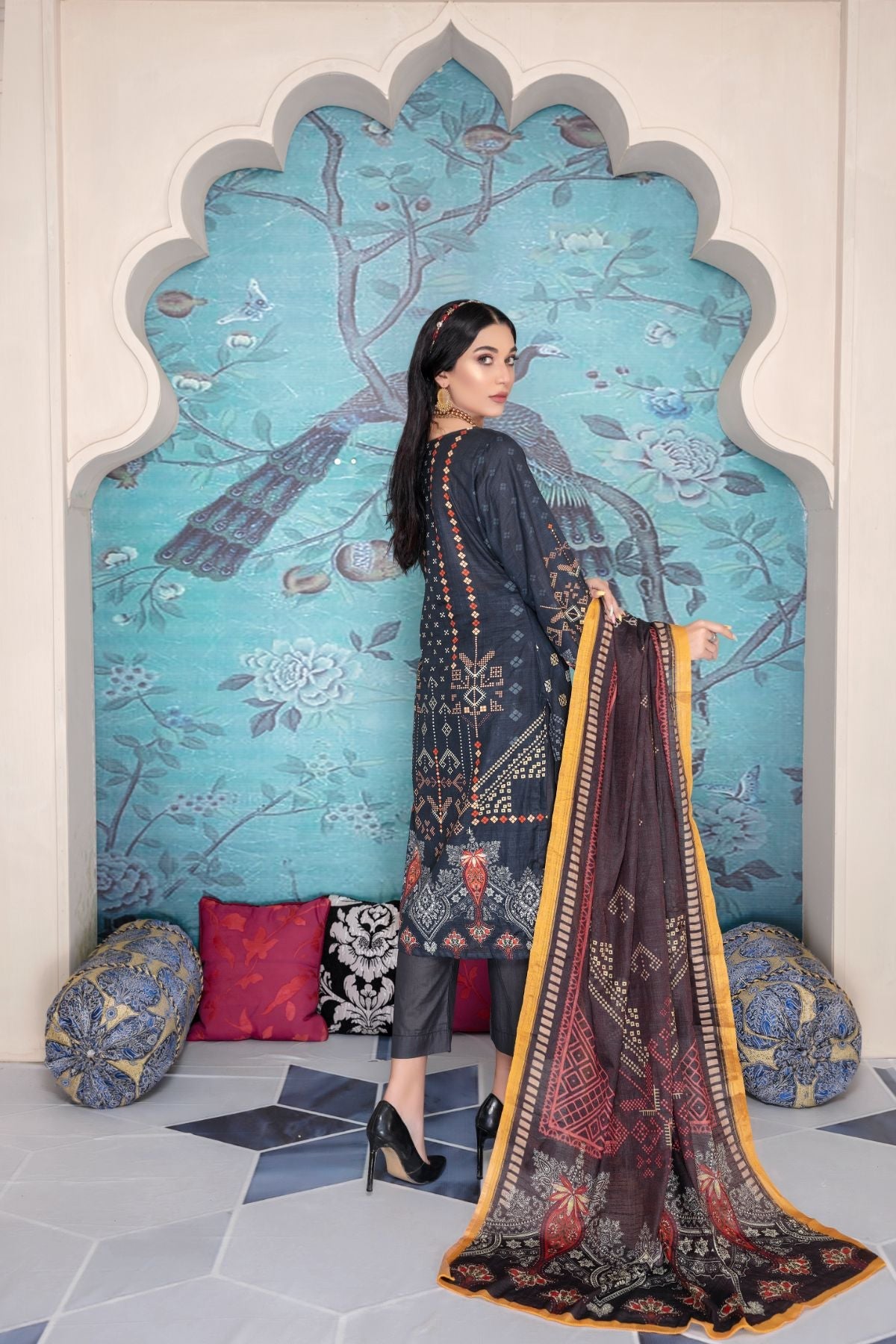Sitara Rungburry Slub Lawn`23 D#117