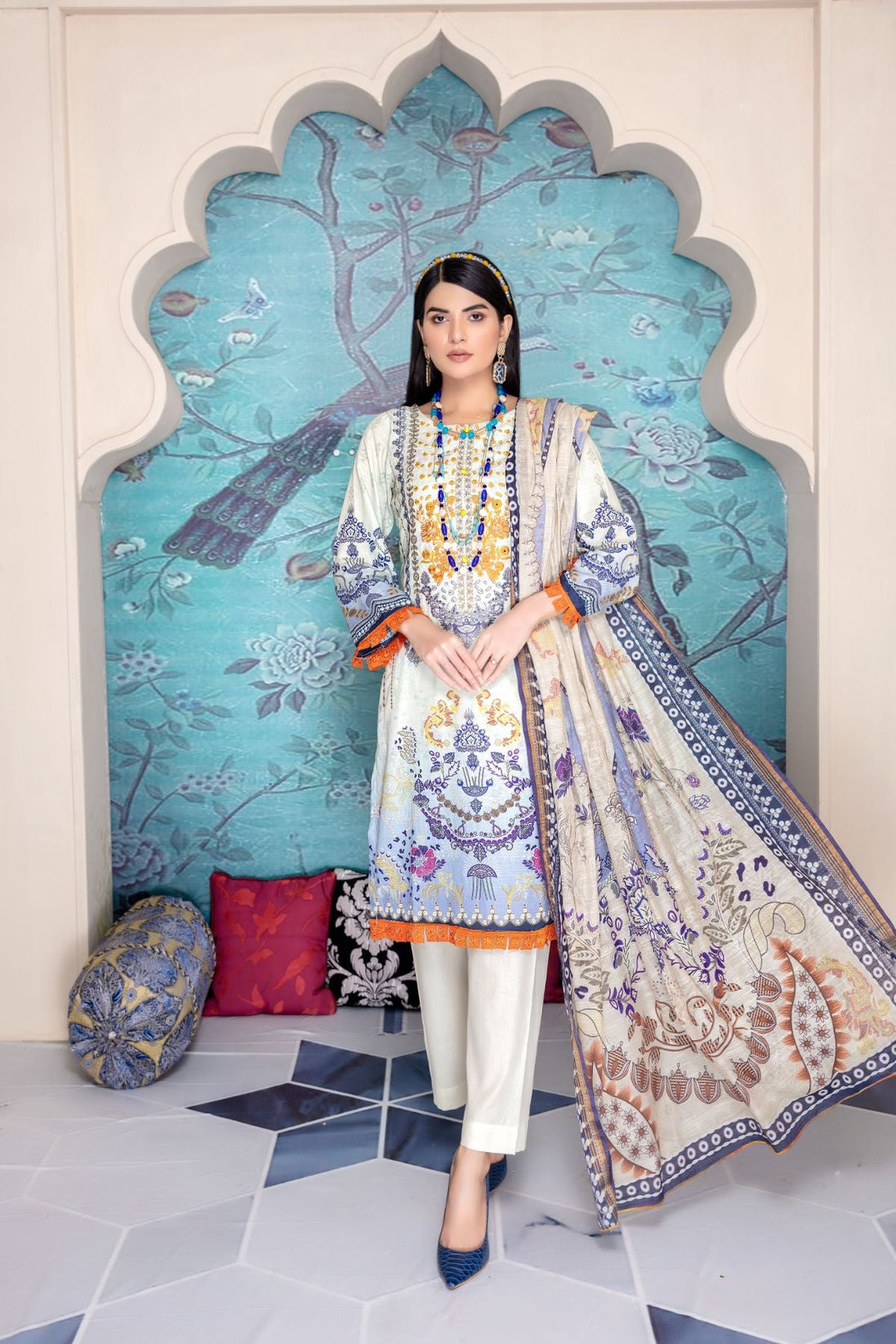 Sitara Rungburry Slub Lawn`23 D#120