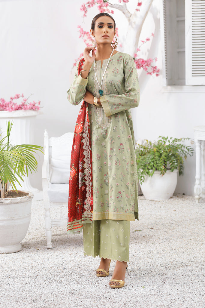 Lakhany Digital Print Lawn`22 EC#2233