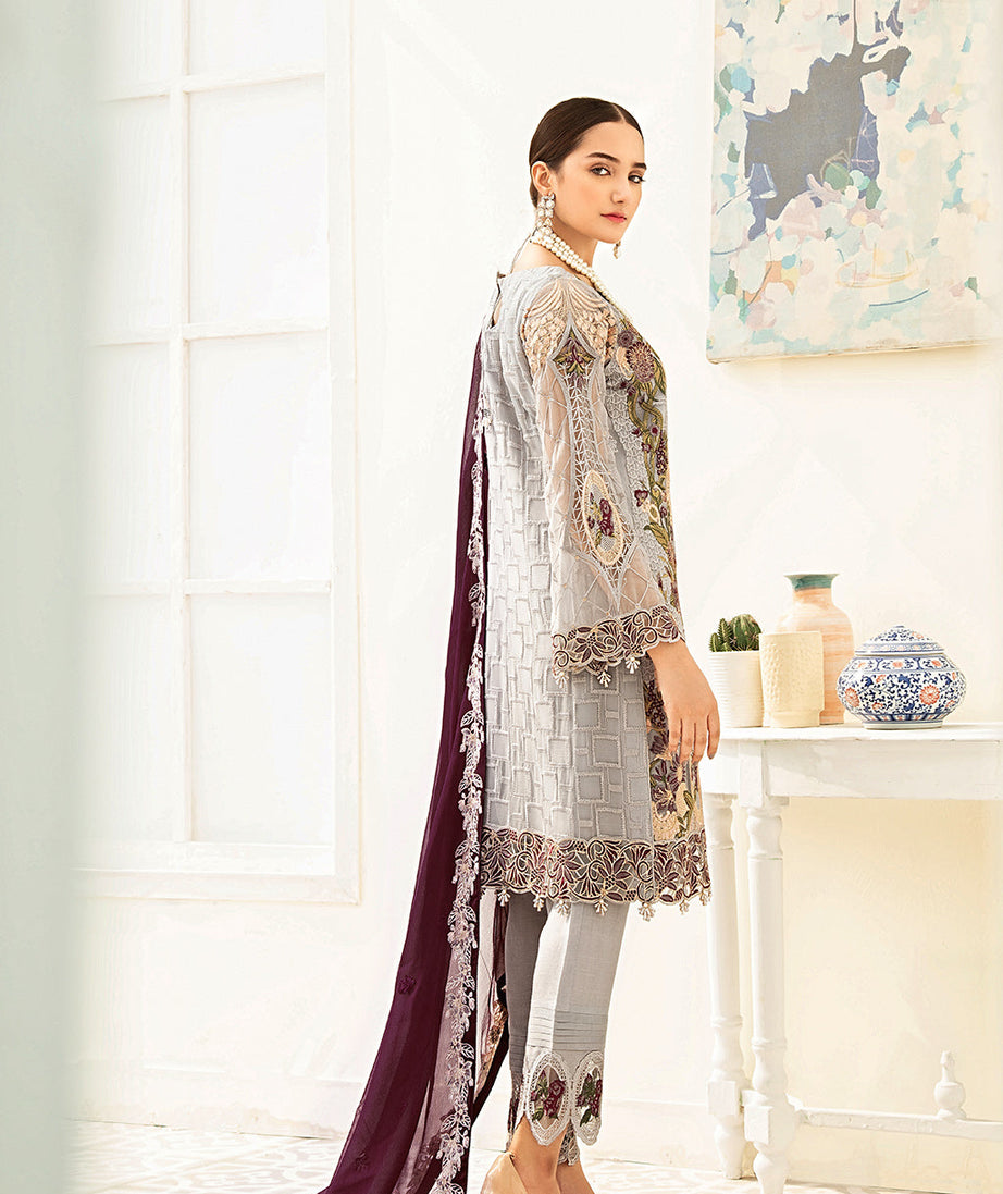 Ramsha Luxury Chiffon`22 D#1909 (Vol-19)