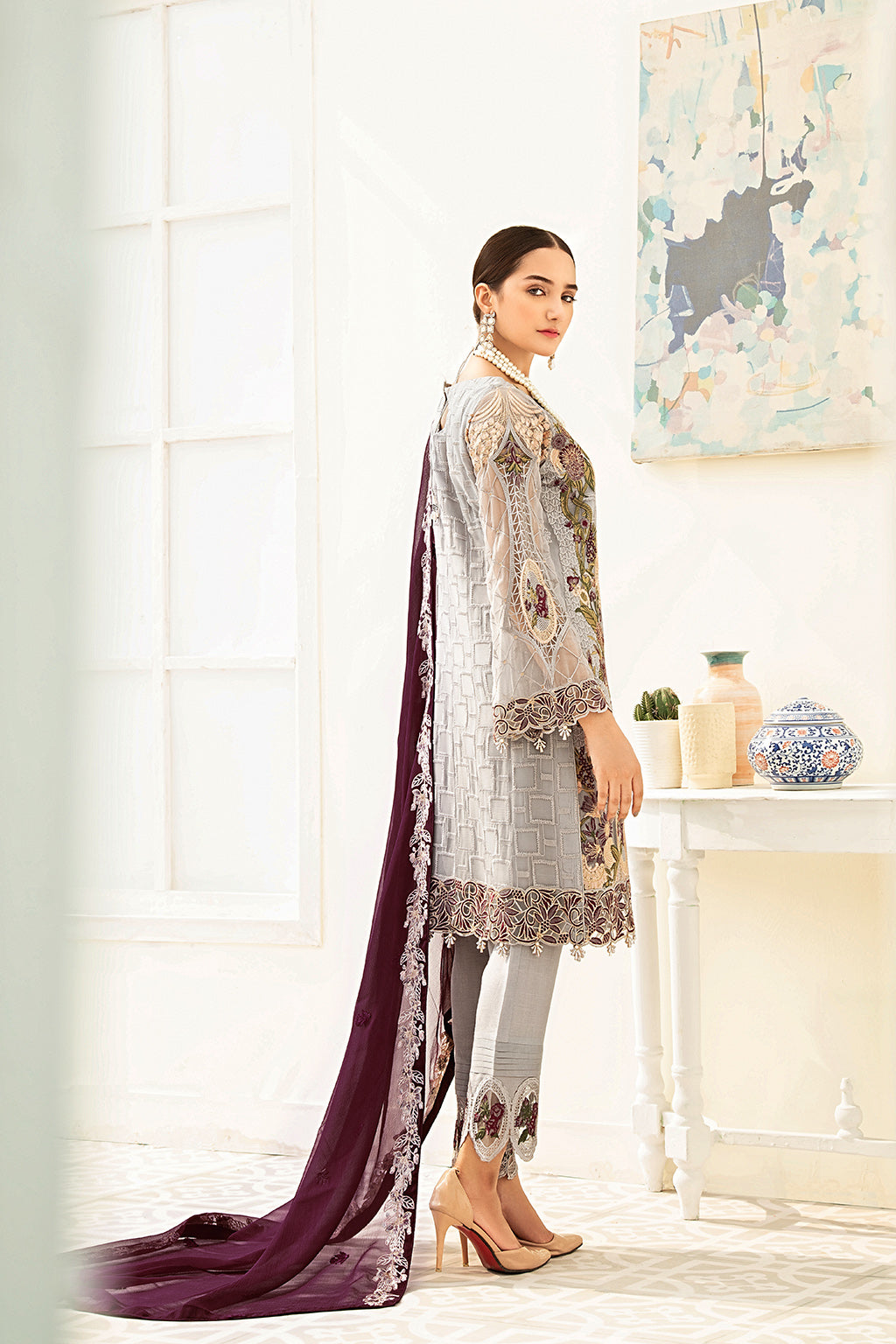 Ramsha Luxury Chiffon`22 D#1909 (Vol-19)