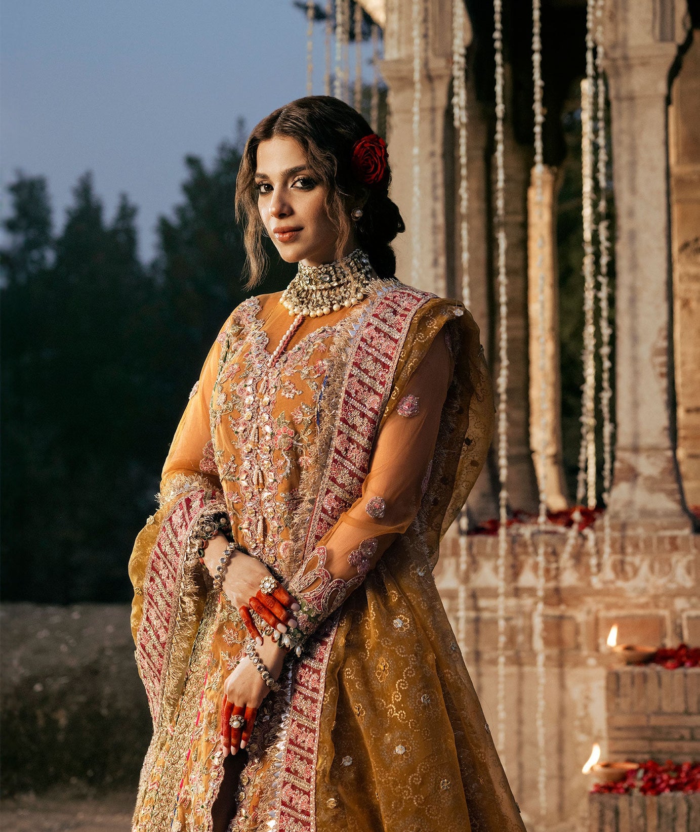 Maryam Hussain Gulaab Festive`24 (SANDLI)