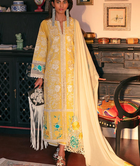 Mahgul Sabzwari Luxury Lawn`22 MLC#06