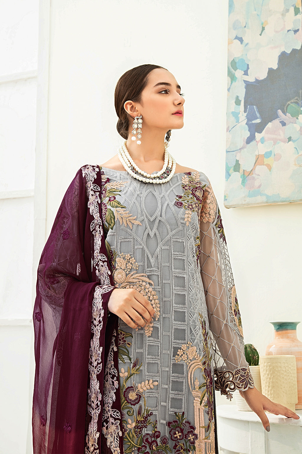 Ramsha Luxury Chiffon`22 D#1909 (Vol-19)